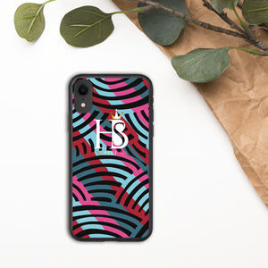 African Print Collage Eco-friendly Biodegradable Phone Case - HBS Inspire Me