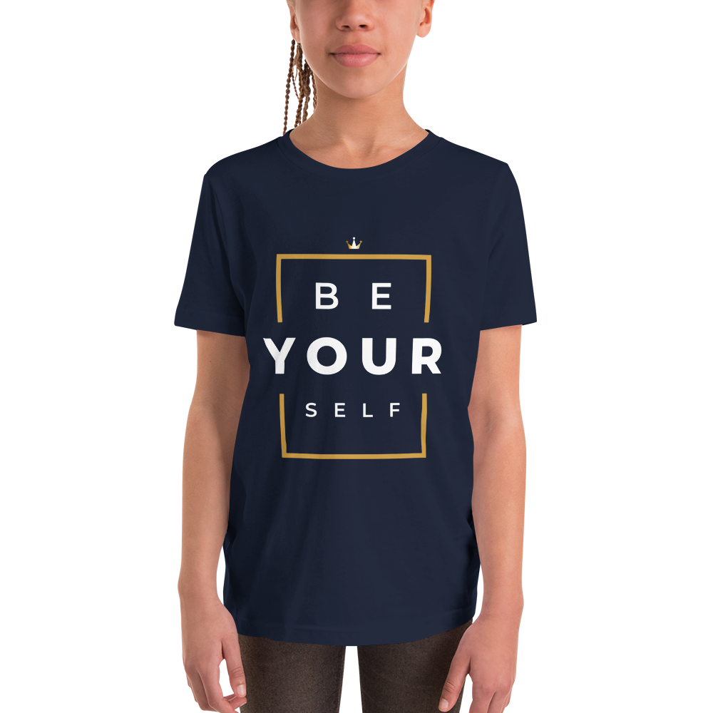 Be Yourself Youth Short Sleeve T-Shirt - HBS Inspire Me