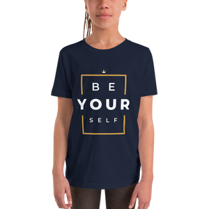 Be Yourself Youth Short Sleeve T-Shirt - HBS Inspire Me