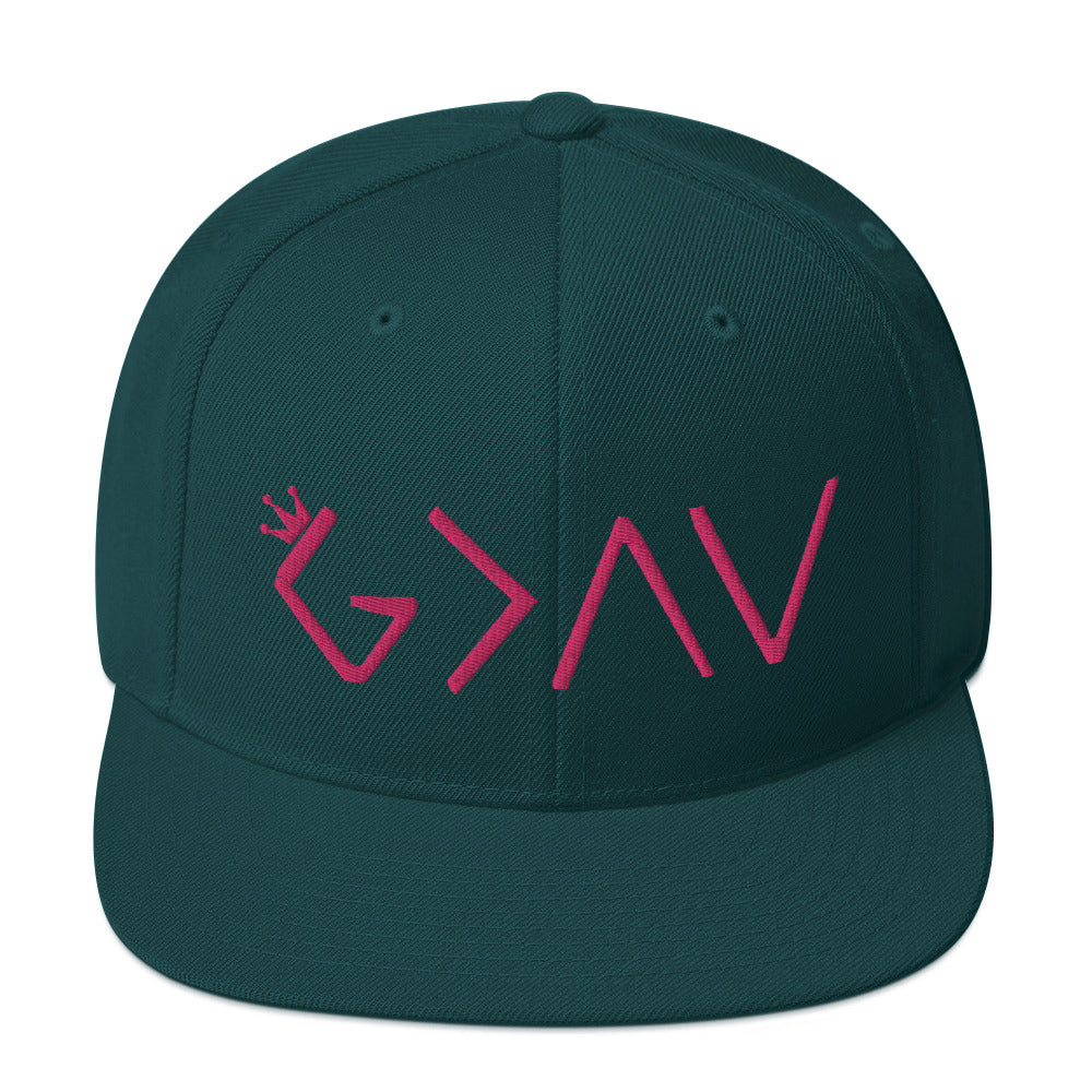 Highs and Lows Hat - Pink - HBS Inspire Me