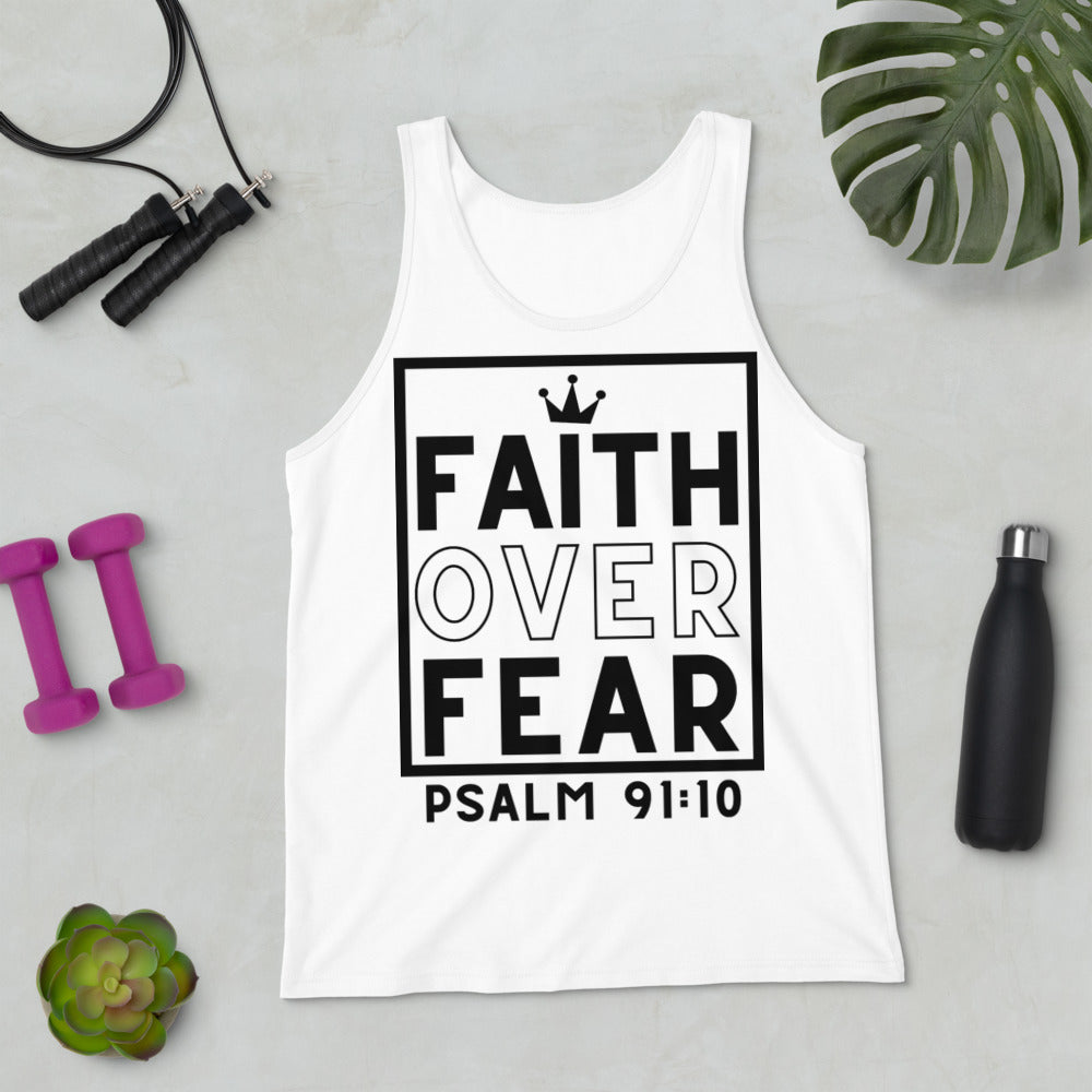 Faith Over Fear Unisex Tank Top