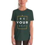 Be Yourself Youth Short Sleeve T-Shirt - HBS Inspire Me