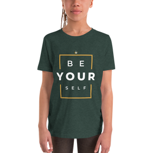 Be Yourself Youth Short Sleeve T-Shirt - HBS Inspire Me