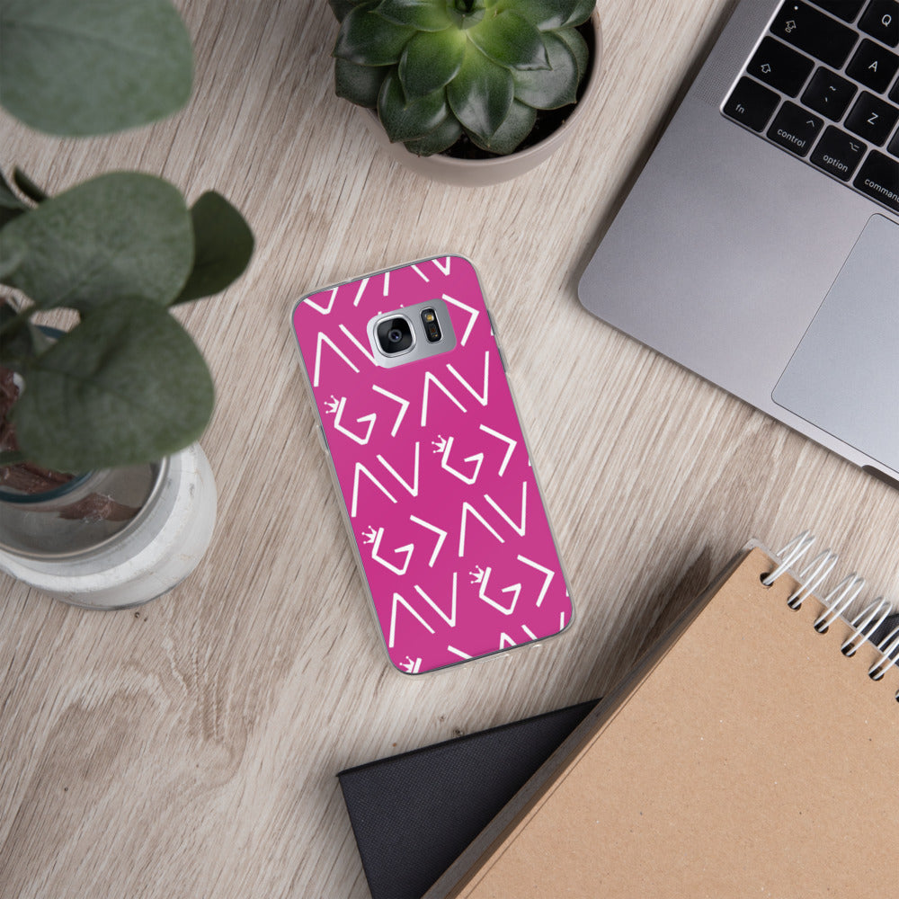 Highs and Lows Samsung Case - Pink - HBS Inspire Me