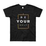 Be Yourself Kid's Short Sleeve T-Shirt - HBS Inspire Me