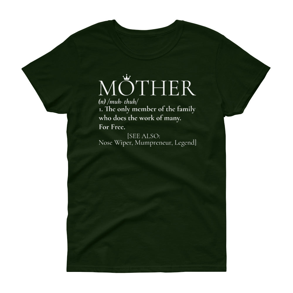 Mother's Day Dictionary T-Shirt (UK) - HBS Inspire Me