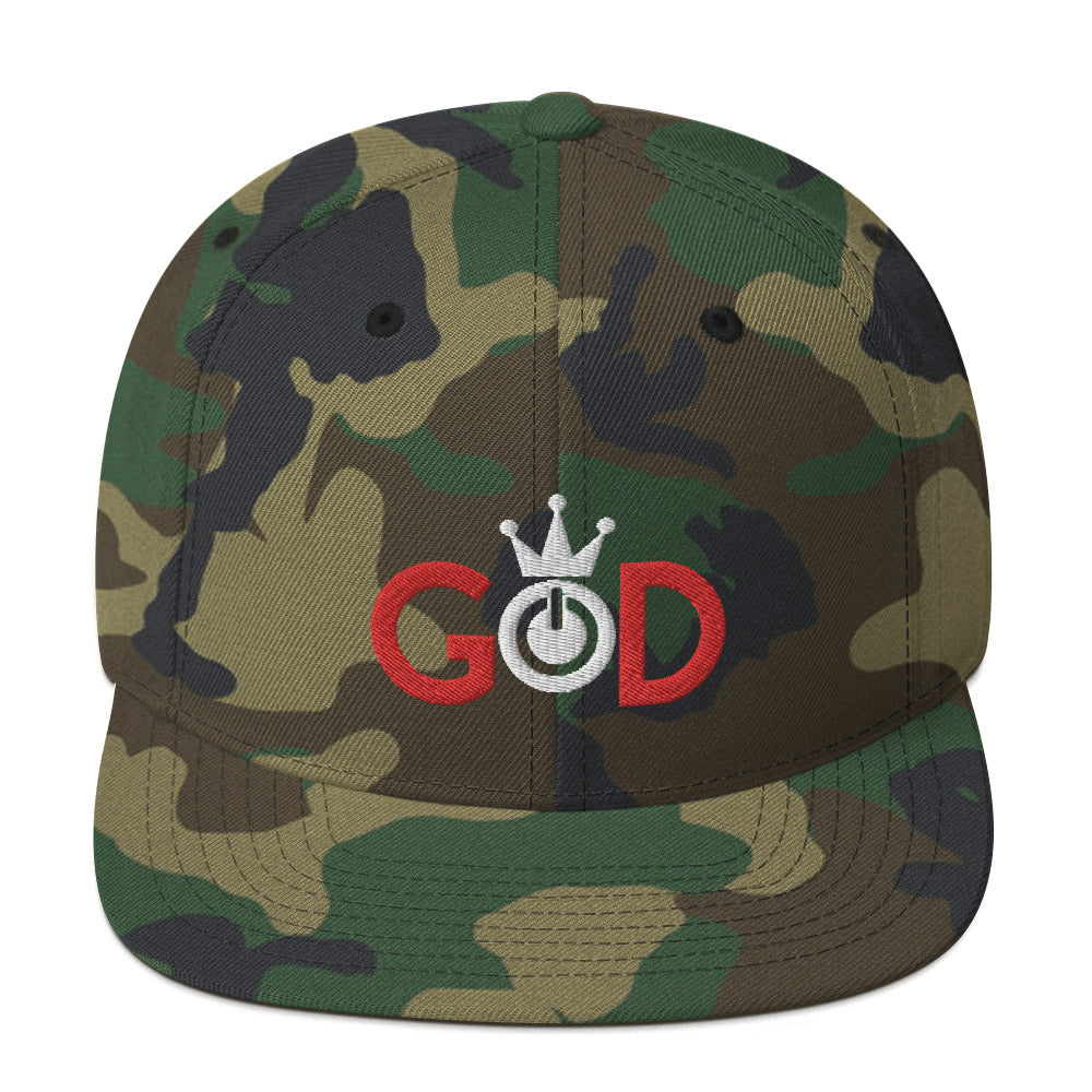 GOD Snapback Hat - HBS Inspire Me