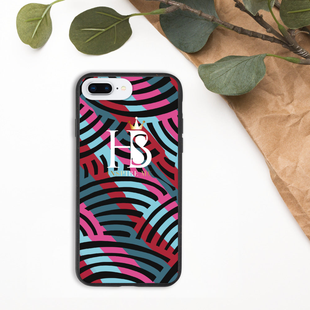 African Print Collage Eco-friendly Biodegradable Phone Case - HBS Inspire Me