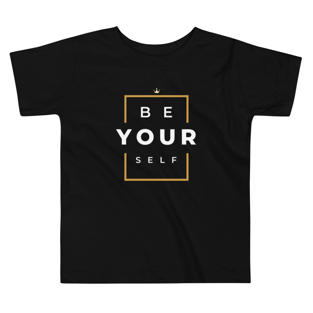 Toddler Short Sleeve Be Yourself Tee - HBS Inspire Me