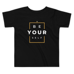 Toddler Short Sleeve Be Yourself Tee - HBS Inspire Me