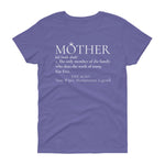 Mother's Day Dictionary T-Shirt (UK) - HBS Inspire Me