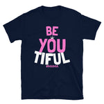 Navy Mom and Daughter Matching BeYoutiful Women T-Shirt - HBS Inspire Me