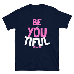 Navy Mom and Daughter Matching BeYoutiful Women T-Shirt - HBS Inspire Me