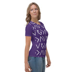 Highs and Lows Women's Personalised Patterned T-Shirt - HBS Inspire Me