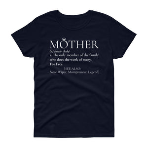 Mother's Day Dictionary T-Shirt (UK) - HBS Inspire Me