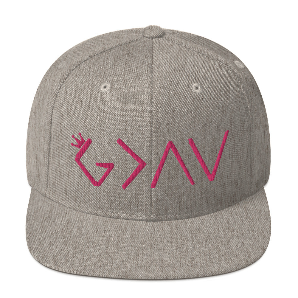 Highs and Lows Hat - Pink - HBS Inspire Me