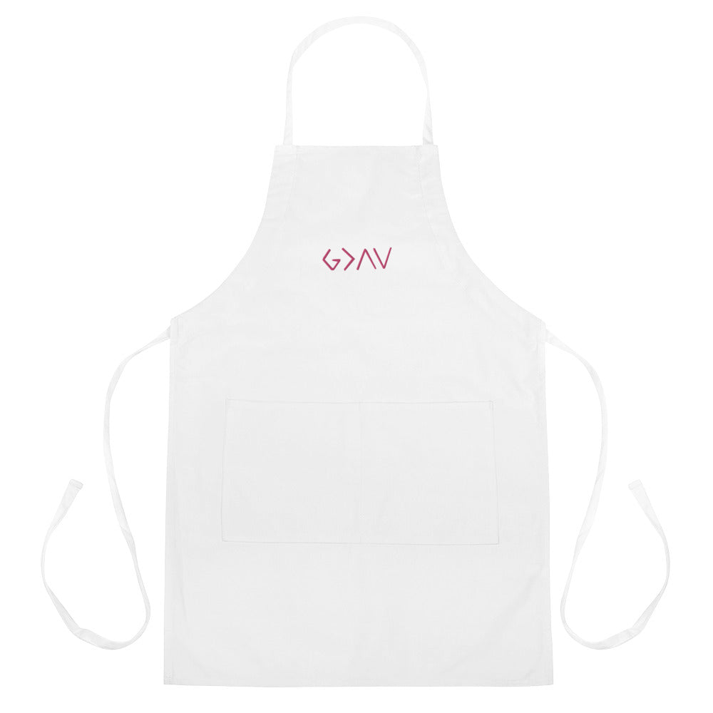 HIGHS AND LOWS WHITE APRON - HBS Inspire Me