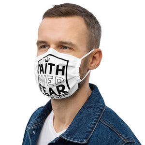 Faith Over Fear Face mask