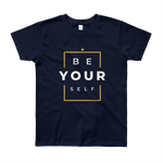 Be Yourself Kid's Short Sleeve T-Shirt - HBS Inspire Me