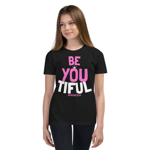 Mom and Daughter Matching BeYoutiful Kid's T-Shirt - HBS Inspire Me