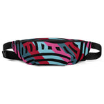 Stripe African Collage Fanny Pack