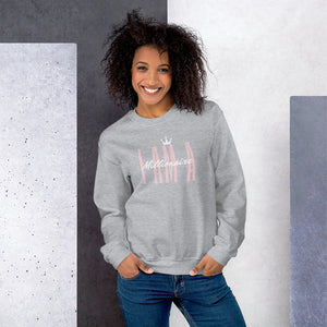 I AM A Millionaire Women's Crewneck Sweatshirt - HBS Inspire Me