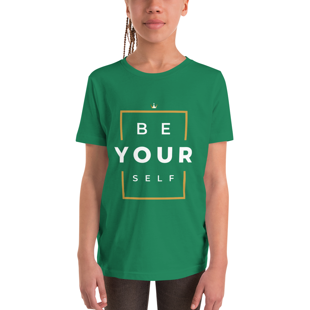 Be Yourself Youth Short Sleeve T-Shirt - HBS Inspire Me