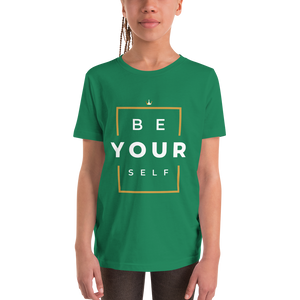 Be Yourself Youth Short Sleeve T-Shirt - HBS Inspire Me