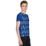 Highs and Lows Youth Personalised Patterned T-Shirt - HBS Inspire Me