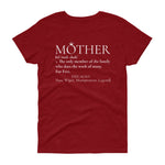 Mother's Day Dictionary T-Shirt (UK) - HBS Inspire Me