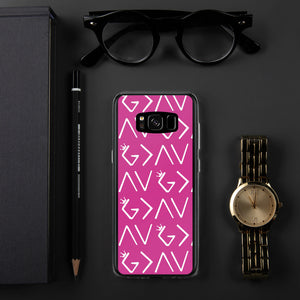 Highs and Lows Samsung Case - Pink - HBS Inspire Me