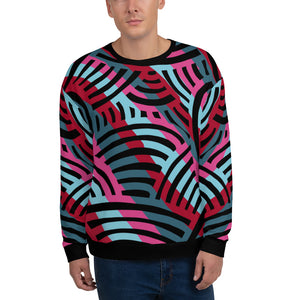 Stripe African Collage Unisex Sweatshirt