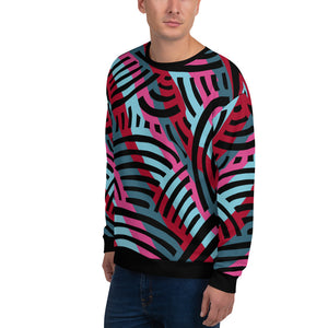 Stripe African Collage Unisex Sweatshirt