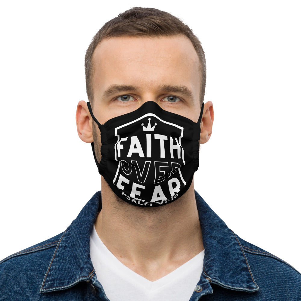 Faith Over Fear Face Mask