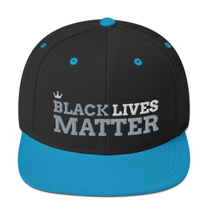 Black Lives Matter Snapback Hat - Grey - HBS Inspire Me