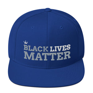 Black Lives Matter Snapback Hat - Grey - HBS Inspire Me