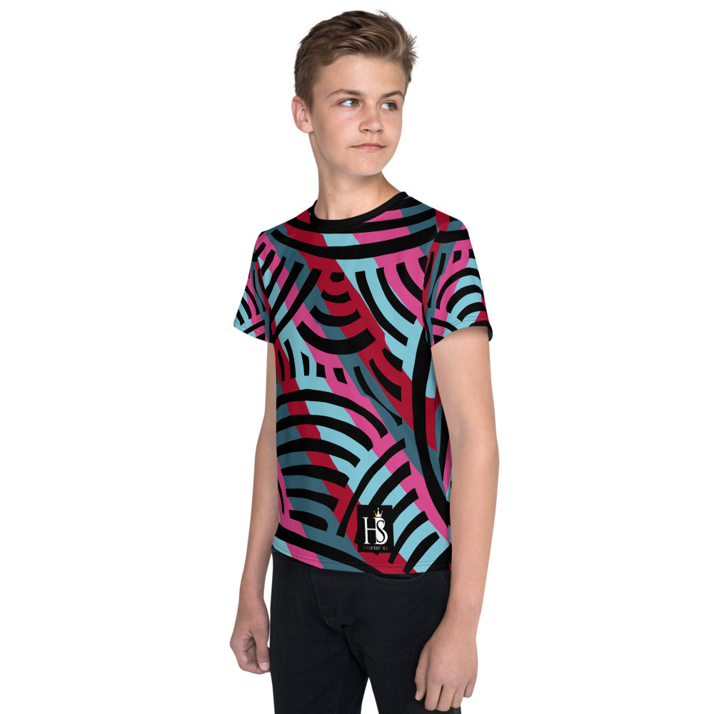 Stripe Collage Youth T-Shirt