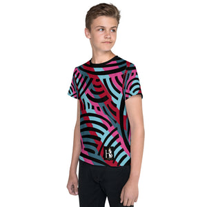 Stripe Collage Youth T-Shirt