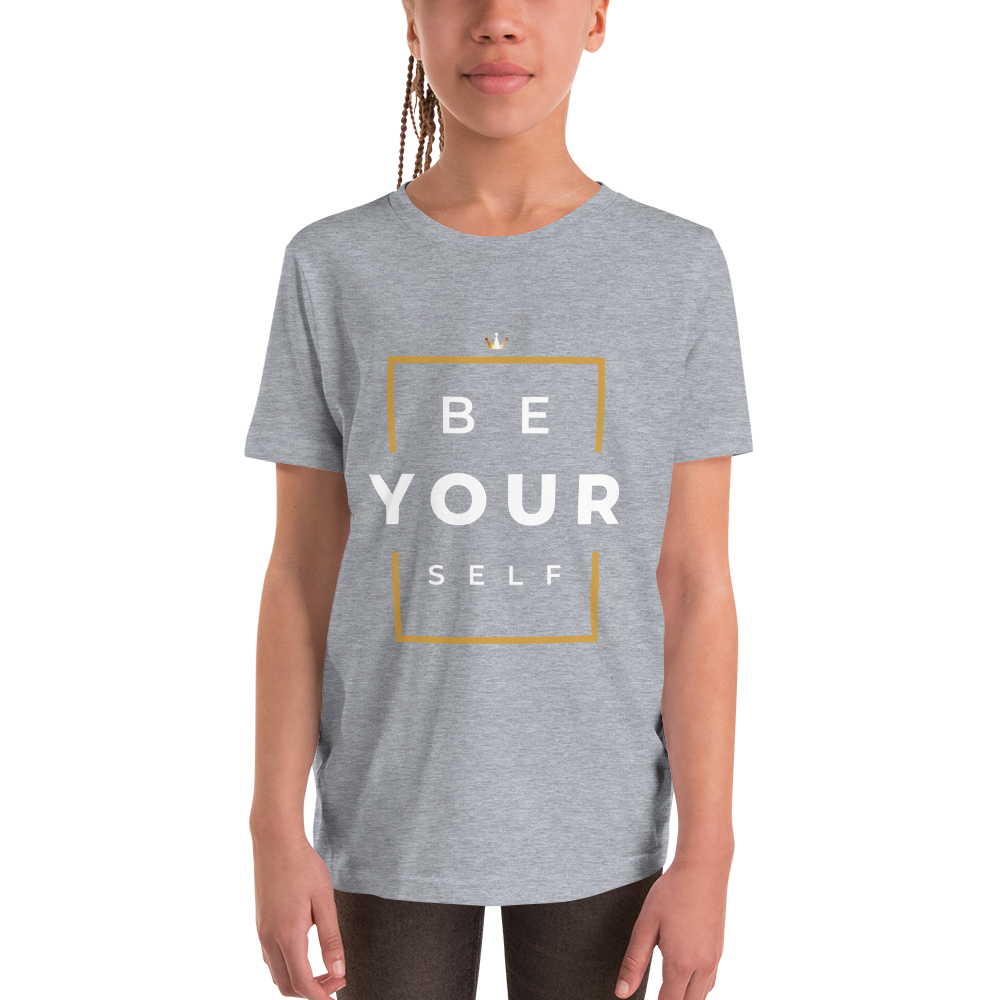 Be Yourself Youth Short Sleeve T-Shirt - HBS Inspire Me