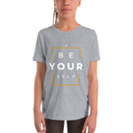 Be Yourself Youth Short Sleeve T-Shirt - HBS Inspire Me