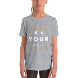 Be Yourself Youth Short Sleeve T-Shirt - HBS Inspire Me