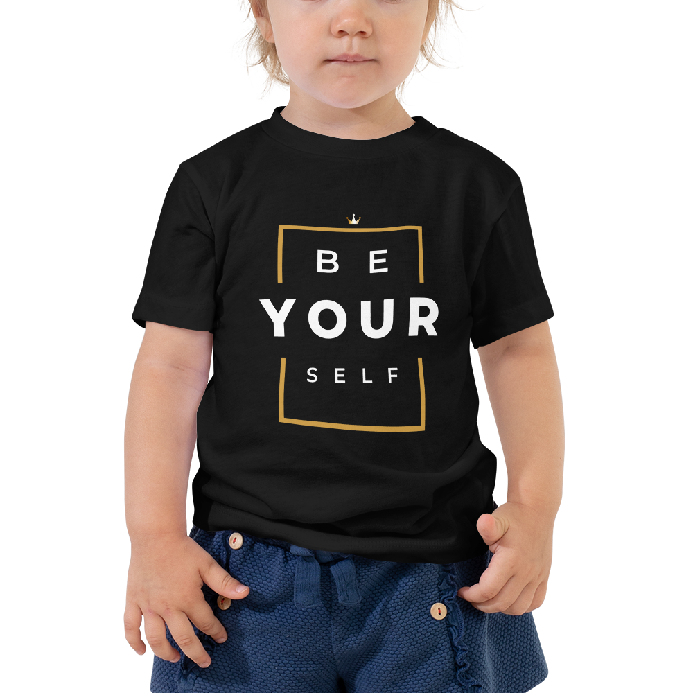 Toddler Short Sleeve Be Yourself Tee - HBS Inspire Me