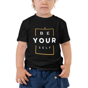 Toddler Short Sleeve Be Yourself Tee - HBS Inspire Me