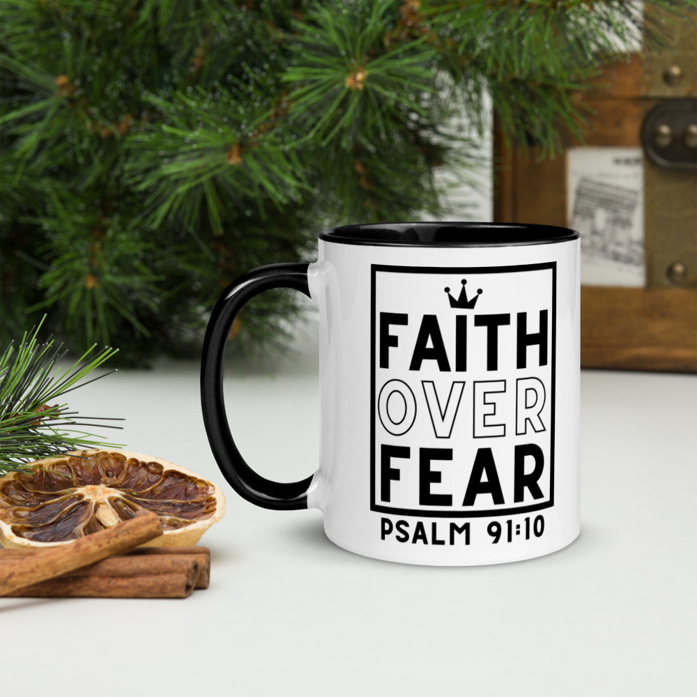 Faith Over Fear Coffee Mug