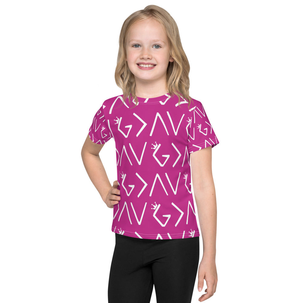 Highs and Lows Girls Personalised T-Shirt - HBS Inspire Me