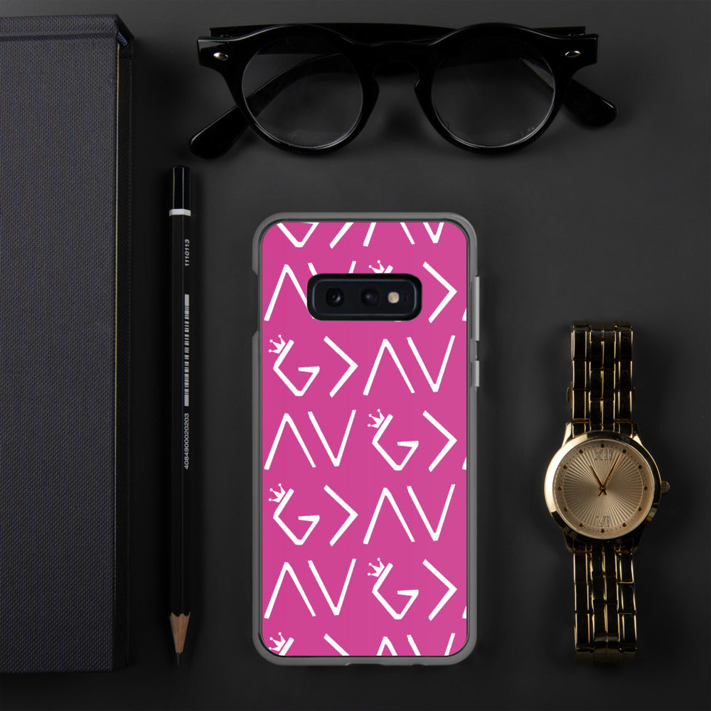 Highs and Lows Samsung Case - Pink - HBS Inspire Me