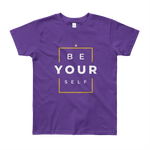 Be Yourself Kid's Short Sleeve T-Shirt - HBS Inspire Me