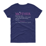 Mothers Day Definition T-Shirt (US) - Pink - HBS Inspire Me