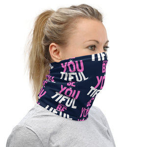 Beyoutiful Neck Gaiter 5 in 1 - Navy - HBS Inspire Me