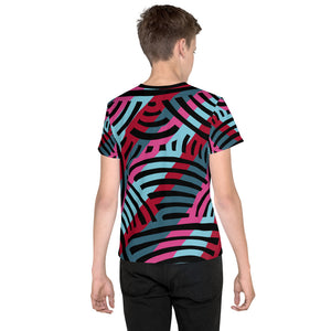 Stripe Collage Youth T-Shirt